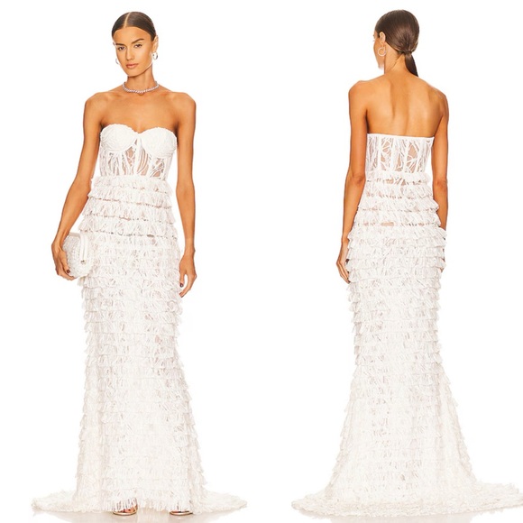 Retrofete Dresses & Skirts - Retrofete Irini maxi Dress in White Size Small NEW! New with tags!